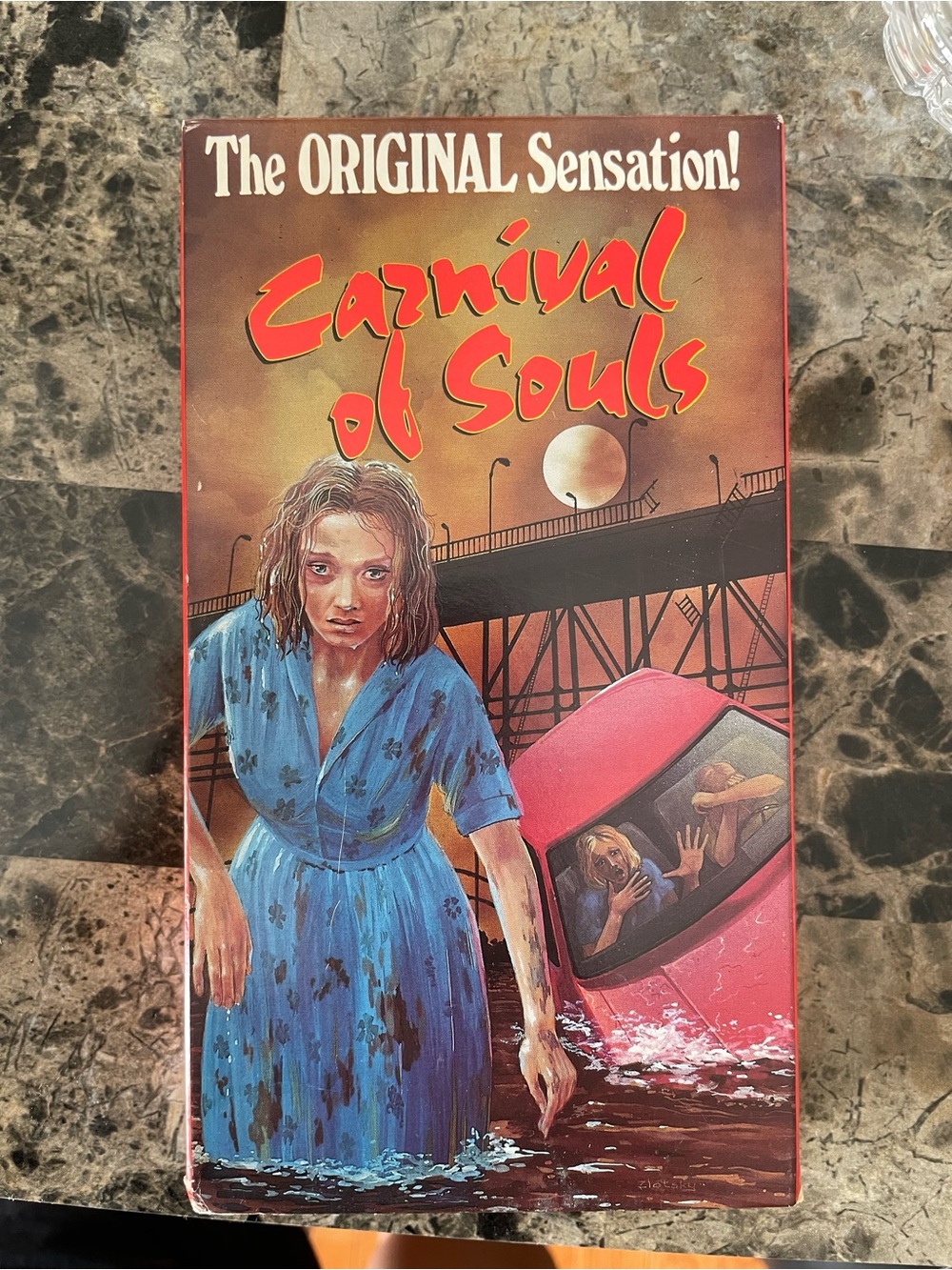 Carnival of Souls cult horror VHS